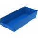 Akro-Mils 30158 Plastic Shelf Bins – 12-Pack Durable Storage Bins