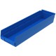 Akro-Mils 30164 Plastic Shelf Bins – 6-Pack Heavy-Duty Storage Bins