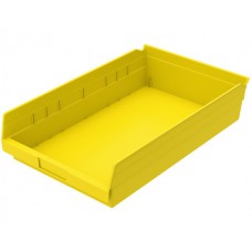 Akro-Mils 30178 Plastic Shelf Bins – 12-Pack Durable Storage Bins