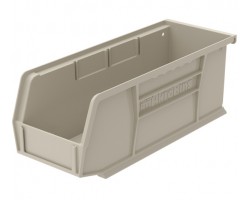 Akro-Mils 30224 Small Part Bins – 12-Pack Durable Plastic Storage Bins