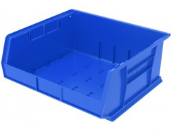 Akro-Mils 30250 Small Part Bins – 6-Pack Durable Plastic Storage Bins
