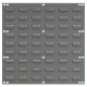 Akro-Mils 30618 Wall-Mounted Louvered Panels – 4-Pack Steel Bin Panels