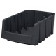Akro-Mils 30718 Plastic Economy Bin – 8 Bins per Carton | Durable Storage Solution