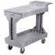 Akro-Mils 30930 ProCart Plastic Service Cart | Dual-Shelf Utility Cart with Storage