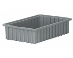 Akro-Mils 33164 Plastic Divider Box – 12 per Carton | Adjustable Storage Organizer