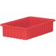 Akro-Mils 33164 Plastic Divider Box – 12 per Carton | Adjustable Storage Organizer