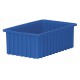 Akro-Mils 33166 Plastic Divider Box – 8 per Carton | Heavy-Duty Adjustable Storage