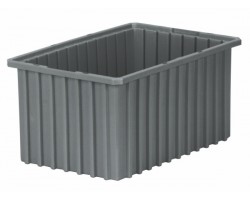 Akro-Mils 33168 Plastic Divider Box – 6 per Carton | Extra-Large Adjustable Storage Bin