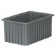 Akro-Mils 33168 Plastic Divider Box – 6 per Carton | Extra-Large Adjustable Storage Bin