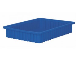 Akro-Mils 33224 Plastic Divider Box – 6 per Carton | Heavy-Duty Adjustable Storage Bin