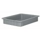 Akro-Mils 33224 Plastic Divider Box – 6 per Carton | Heavy-Duty Adjustable Storage Bin