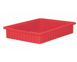 Akro-Mils 33224 Plastic Divider Box – 6 per Carton | Heavy-Duty Adjustable Storage Bin