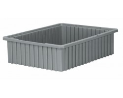 Akro-Mils 33226 Plastic Divider Box – 4 per Carton | Extra-Large Adjustable Storage Organizer