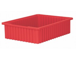 Akro-Mils 33226 Plastic Divider Box – 4 per Carton | Extra-Large Adjustable Storage Organizer