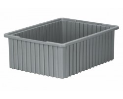 Akro-Mils 33228 Plastic Divider Box – 3 per Carton | Jumbo Adjustable Storage Container