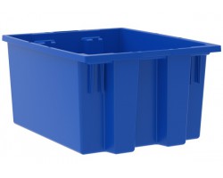 Akro-Mils 35190 Plastic Stack-Nest Container – 6 per Carton | Extra-Large Industrial Storage Bins