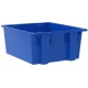Akro-Mils 35225 Plastic Stack-Nest Containers – 3 per Carton | Jumbo Industrial Storage Bins