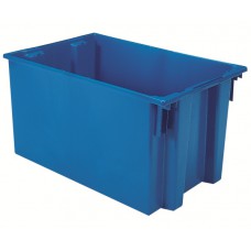 Akro-Mils 35300 Plastic Stack-Nest Container – 3 per Carton | Extra-Large Industrial Storage Bins