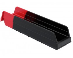 Akro-Mils 36448 Indicator Bins – 12 per Carton | Two-Tone Inventory Control Storage Bins
