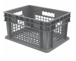 Akro-Mils 37208 Straight Wall Plastic Containers – 12 per Carton | Space-Efficient Industrial Totes