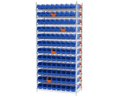 Akro-Mils 36442 Indicator Bins – 24 per Carton | Two-Tone Inventory Control Bins