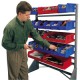 Akro-Mils 30008 Single-Sided Rail Rack – Heavy-Duty Bin Storage System
