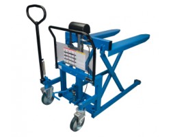 Bishamon LV-10 Manual Skid Lift – 1,000 lb Capacity Pallet Positioner