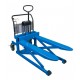 Bishamon LV-10W Manual Skid Lift – 1,000 lb Capacity with Wide Forks