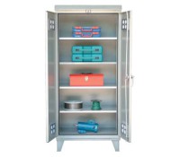 Strong-Hold Outdoor Storage Cabinet | Weather-Resistant Heavy-Duty Steel Cabinet