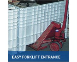 Buckhorn Fixed Wall Bulk Container - BF422928