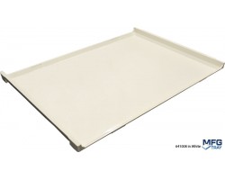 MFG Fiberglass Ventilation Drop Ends-Sides Tray - Model 642008 | ESD-Safe & Stackable