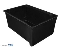 MFG Conductive Nest Stack Containers ESD Safe Fiberglass Totes