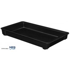 MFG Conductive Fiberglass Stacking Container - Model 814700 | ESD-Safe Storage Bin MFG Conductive Fiberglass Stacking Container - Model 814700 | ESD-Safe Storage Bin