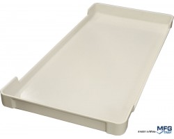 MFG 816001 Industrial Ventilation Fiberglass Drop Sides Tray 