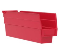 Akro-Mils 4-Inch Plastic Shelf Bin