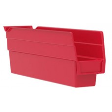 Akro-Mils 30110 Plastic Shelf Bins – 24-Pack Durable Storage Bins