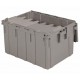 Akro-Mils 39280 Attached Lid Container | Heavy-Duty Industrial Storage Tote