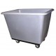 Bayhead UT-4 Poly Box Truck – Heavy-Duty Gray Polyethylene