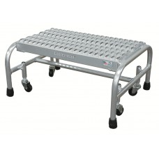 Cotterman A1N1818-A4 Safety Aluminum Ladder-Solid Ribbed Steps 