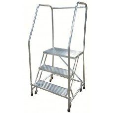 Cotterman A2R1818-A4 Safety Aluminum Ladder-Solid Ribbed Steps Cotterman A2R1818-A4 Safety Aluminum Ladder-Solid Ribbed Steps
