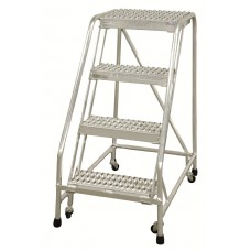 Cotterman A4N1822-A4 Safety Aluminum Ladder-Solid Ribbed Steps Cotterman A4N1822-A4 Safety Aluminum Ladder-Solid Ribbed Steps