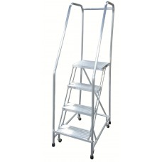 Cotterman A4R1822-A4 Safety Aluminum Ladder-Solid Ribbed Steps Cotterman A4R1822-A4 Safety Aluminum Ladder-Solid Ribbed Steps