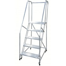 Cotterman A5R1822-A4 Safety Aluminum Ladder-Solid Ribbed Steps Cotterman A5R1822-A4 Safety Aluminum Ladder-Solid Ribbed Steps