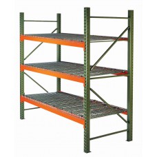 Husky 36x144x144x7820-3SW Pallet Rack Starter Units - Wire Decking Husky 36x144x144x7820-3SW Pallet Rack Starter Units - Wire Decking