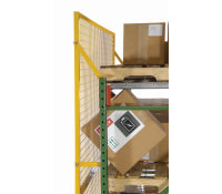 Husky Fluted Mesh Pallet Rack Safety Backing