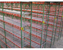Husky 42x96x48x7383-2SW Pallet Rack Starter Unit - Wire Decking 