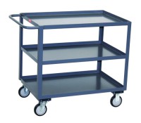 Jamco 3-Shelf SC-Series Steel Service Cart