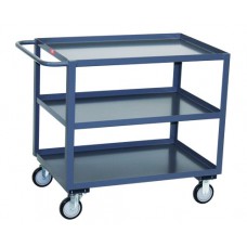 Jamco 3-Shelf SC124-U5 Steel Service Cart Jamco 3-Shelf SC124-U5 Steel Service Cart