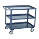 Jamco 3-Shelf SC124-T5 Steel Service Cart 