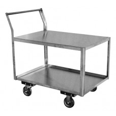 Jamco 2-Shelf XL236-U5 Stainless Steel Low Profile Cart Jamco 2-Shelf XL236-U5 Stainless Steel Low Profile Cart